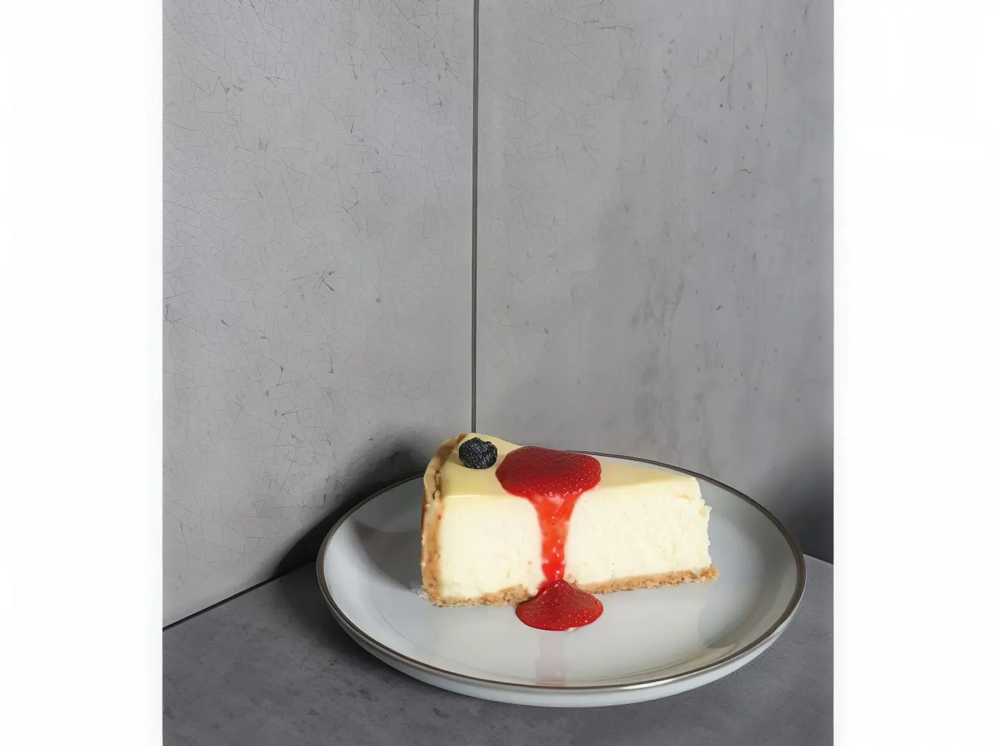 New York Strawberry Cheesecake