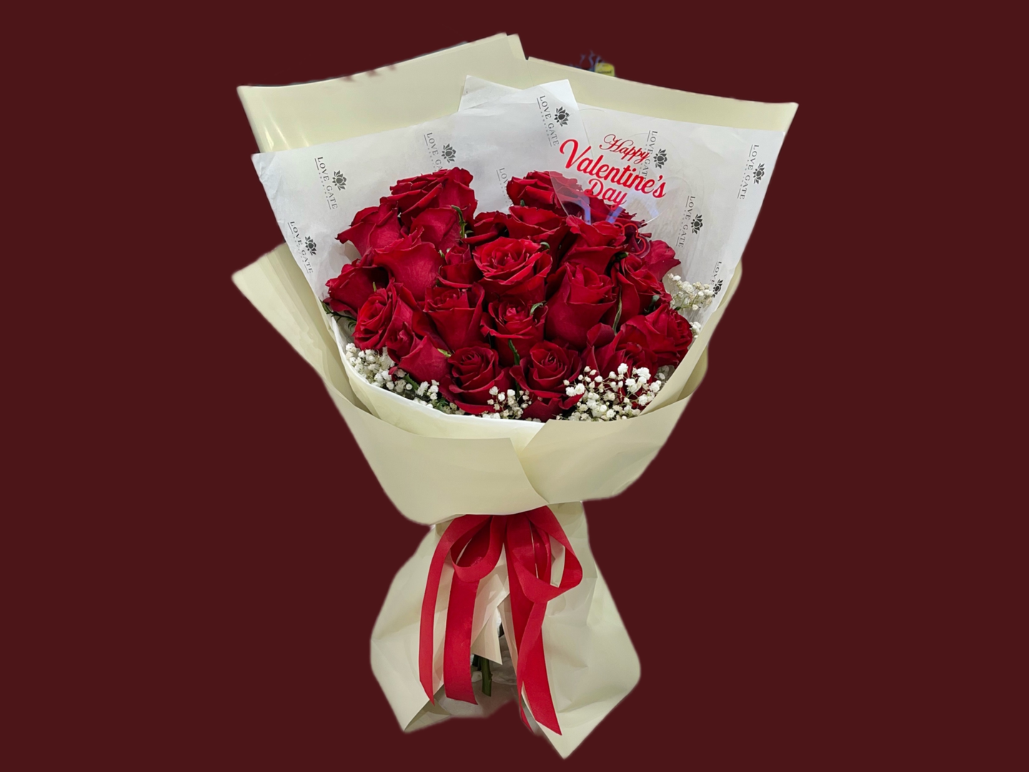 Red Flower Bouquet 1112