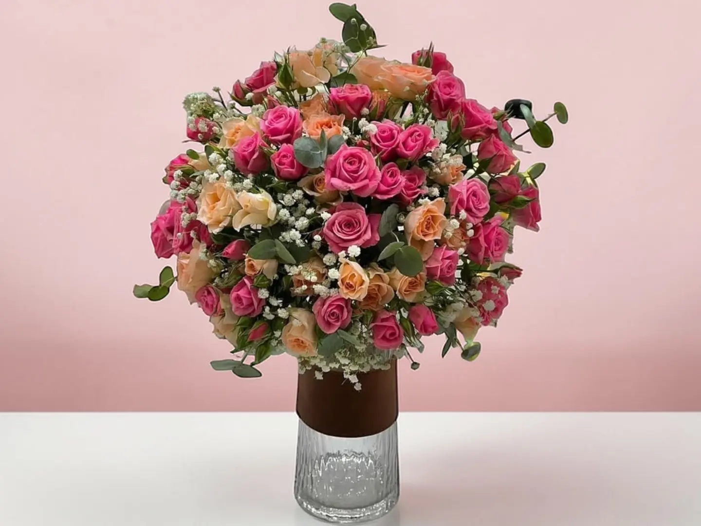 Natural Baby Roses Vase 7