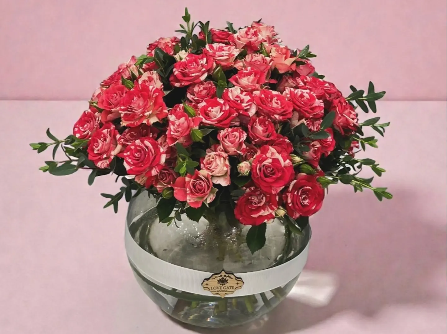 Double Color Rose Vase 553