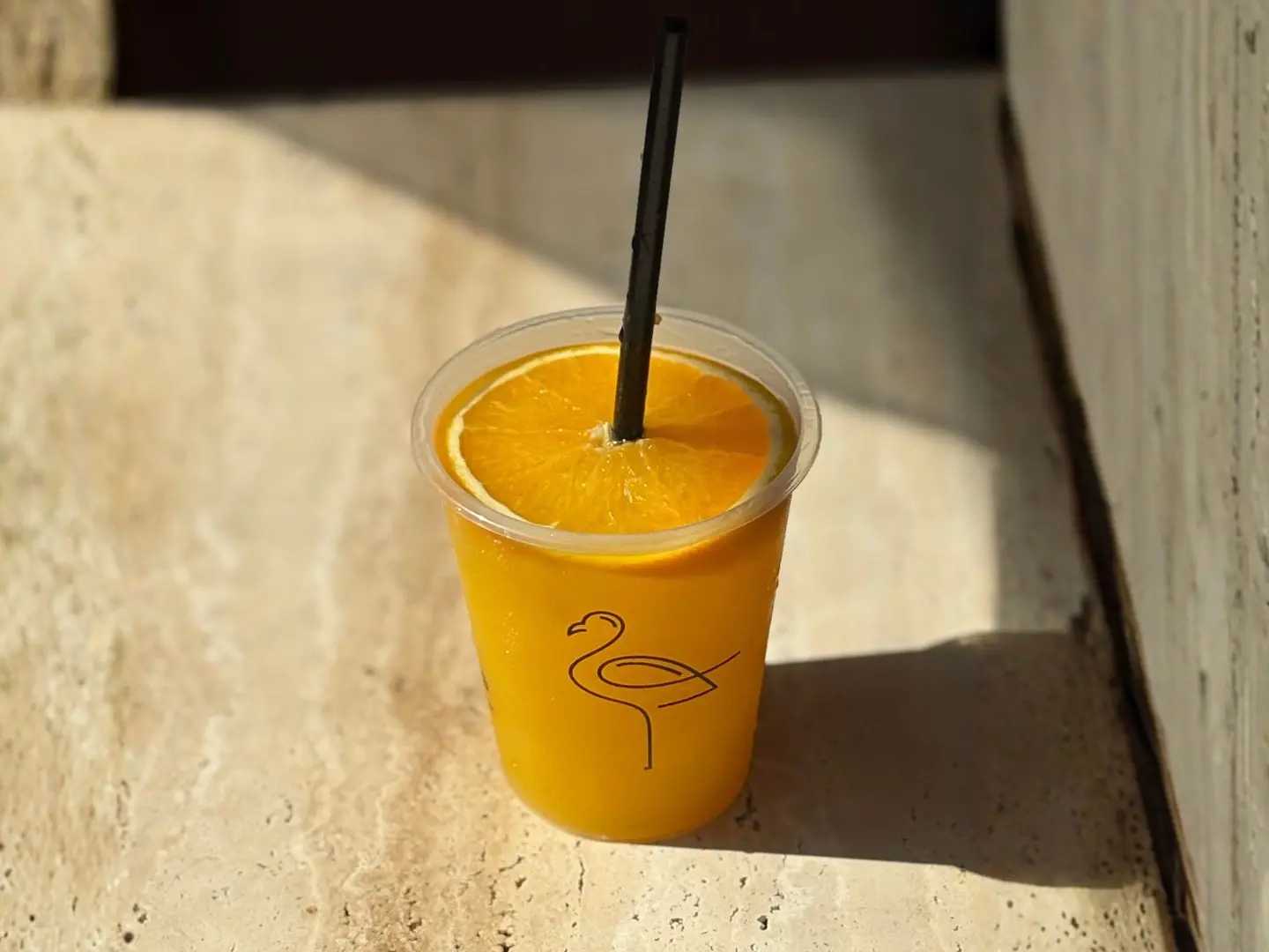 عصير برتقال طازج