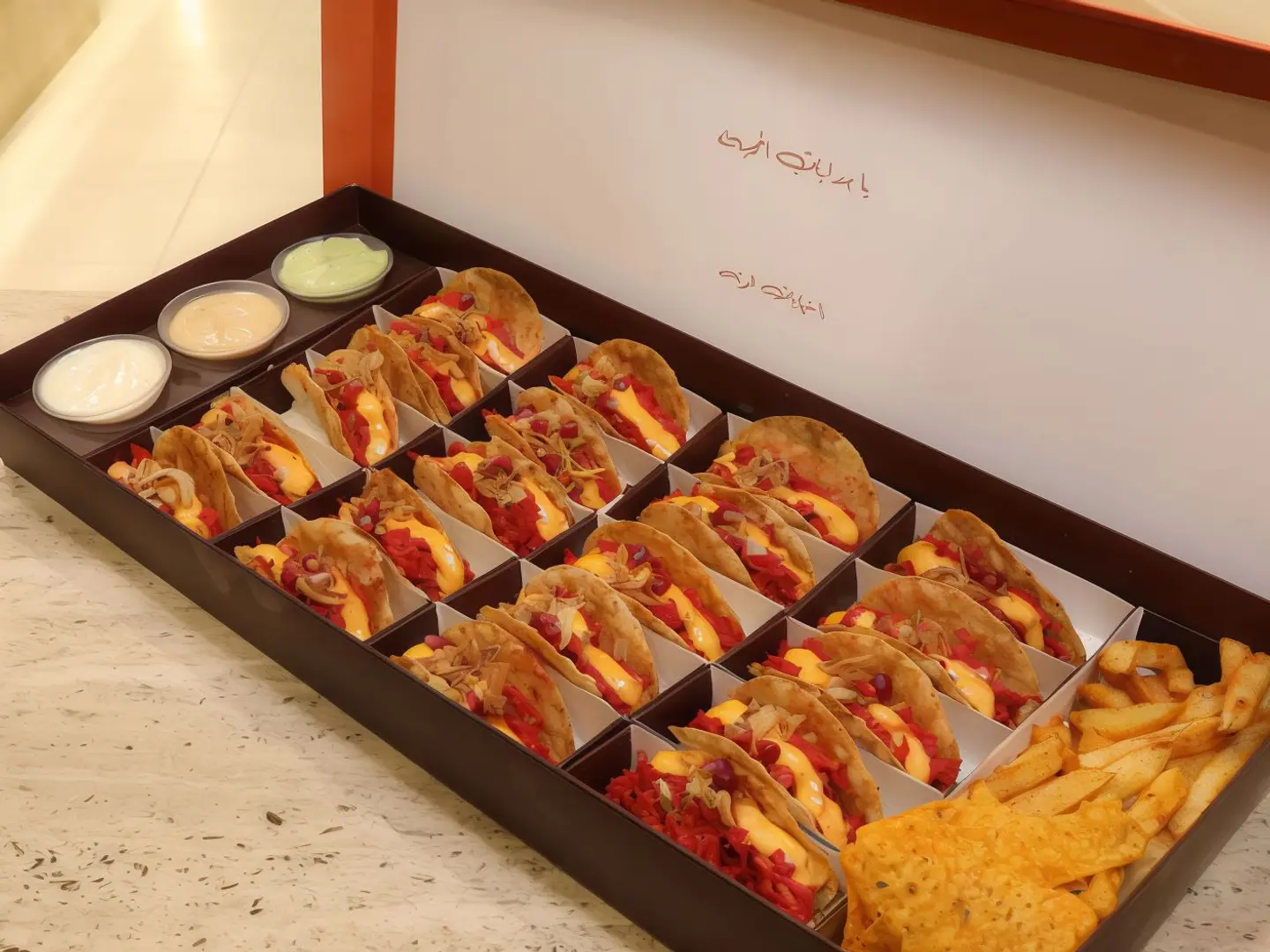 تاكو دجاج مسخن جمعات