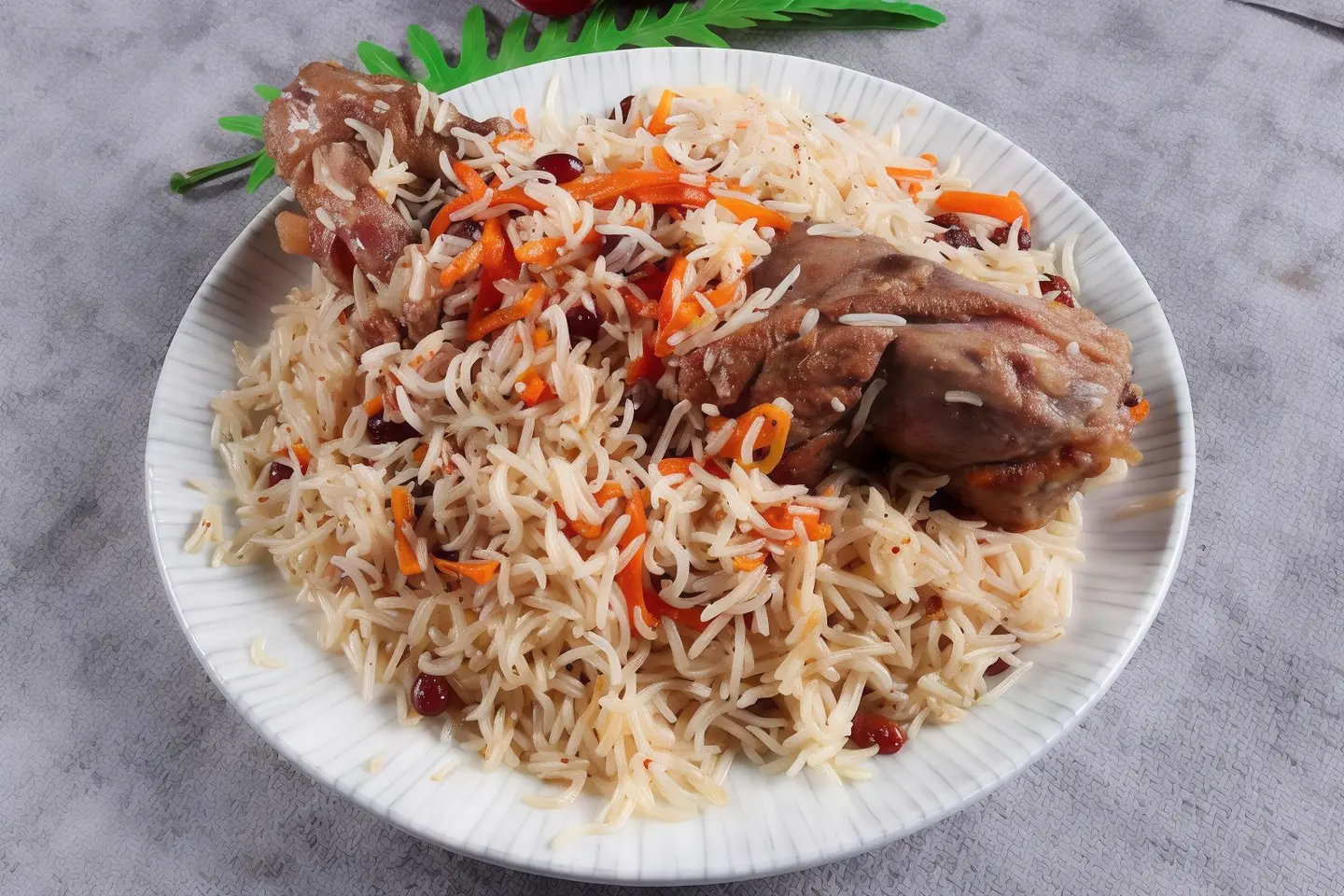 كبسة لحم غنم قابلي