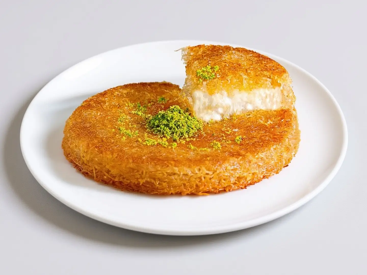 كنافة بالقشطة