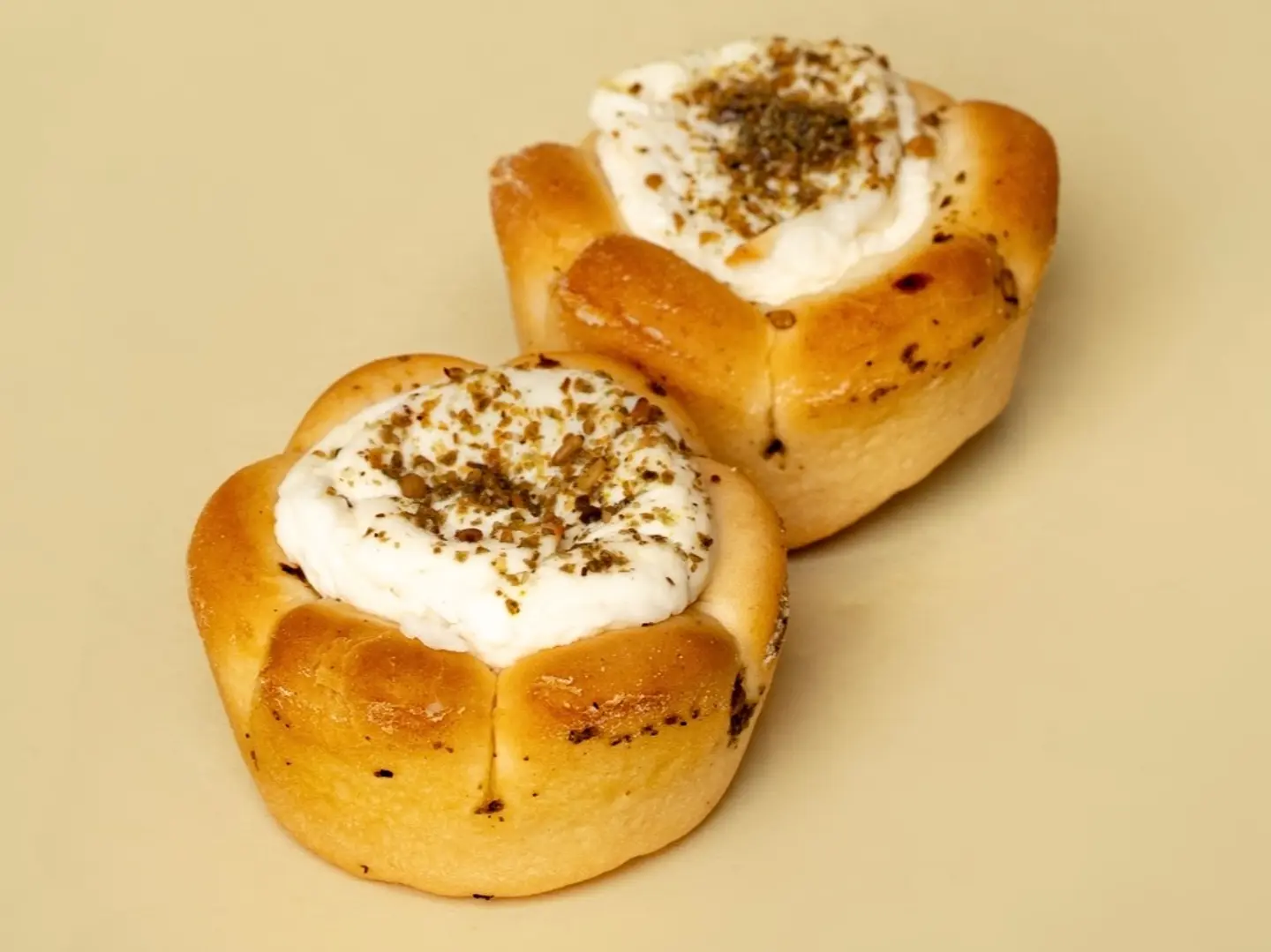 Mini Pies With Labneh And Zater