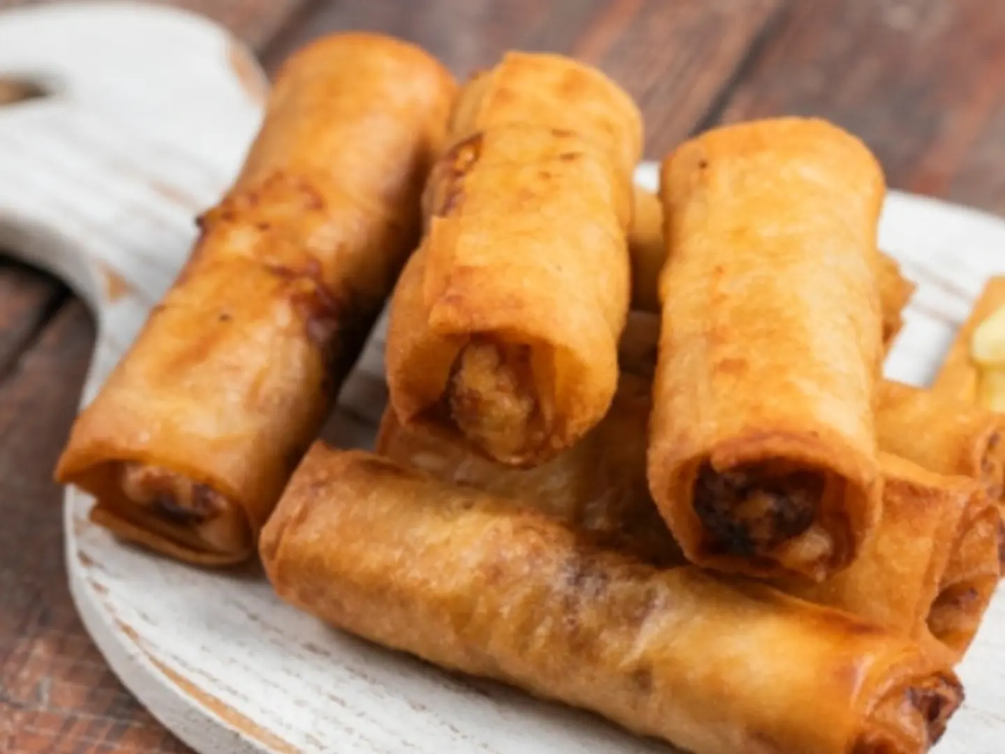 لفائف بالدجاج والخضروات (5 قطع)