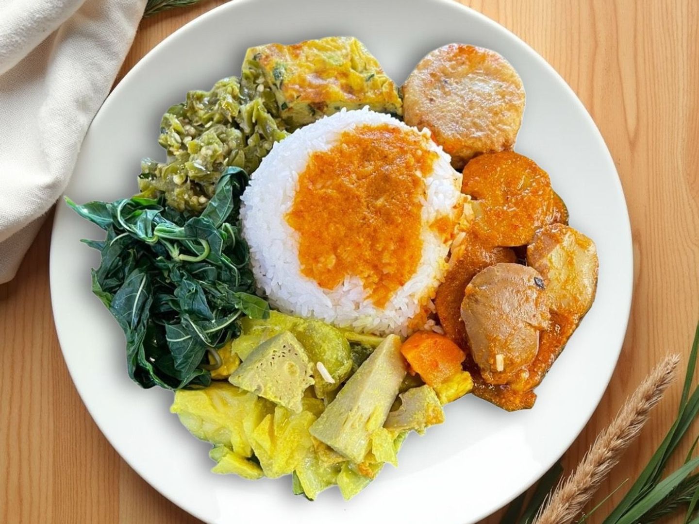 Nasi Padang Gulay Jengkol/Jeriyang