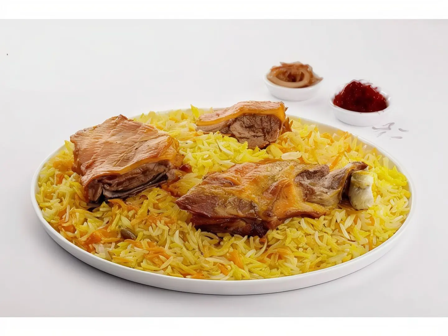 For One Person Meat Mandi