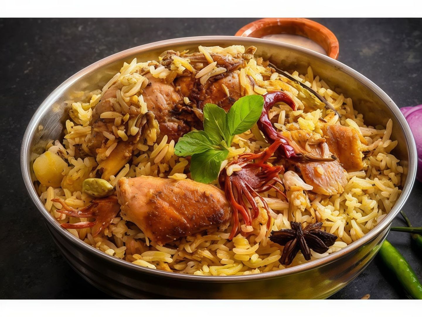 برياني دجاج