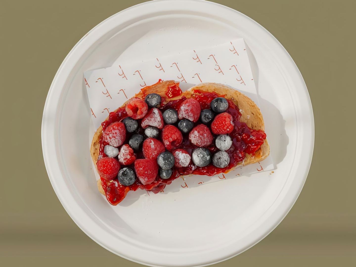 Nutty Berry Toast