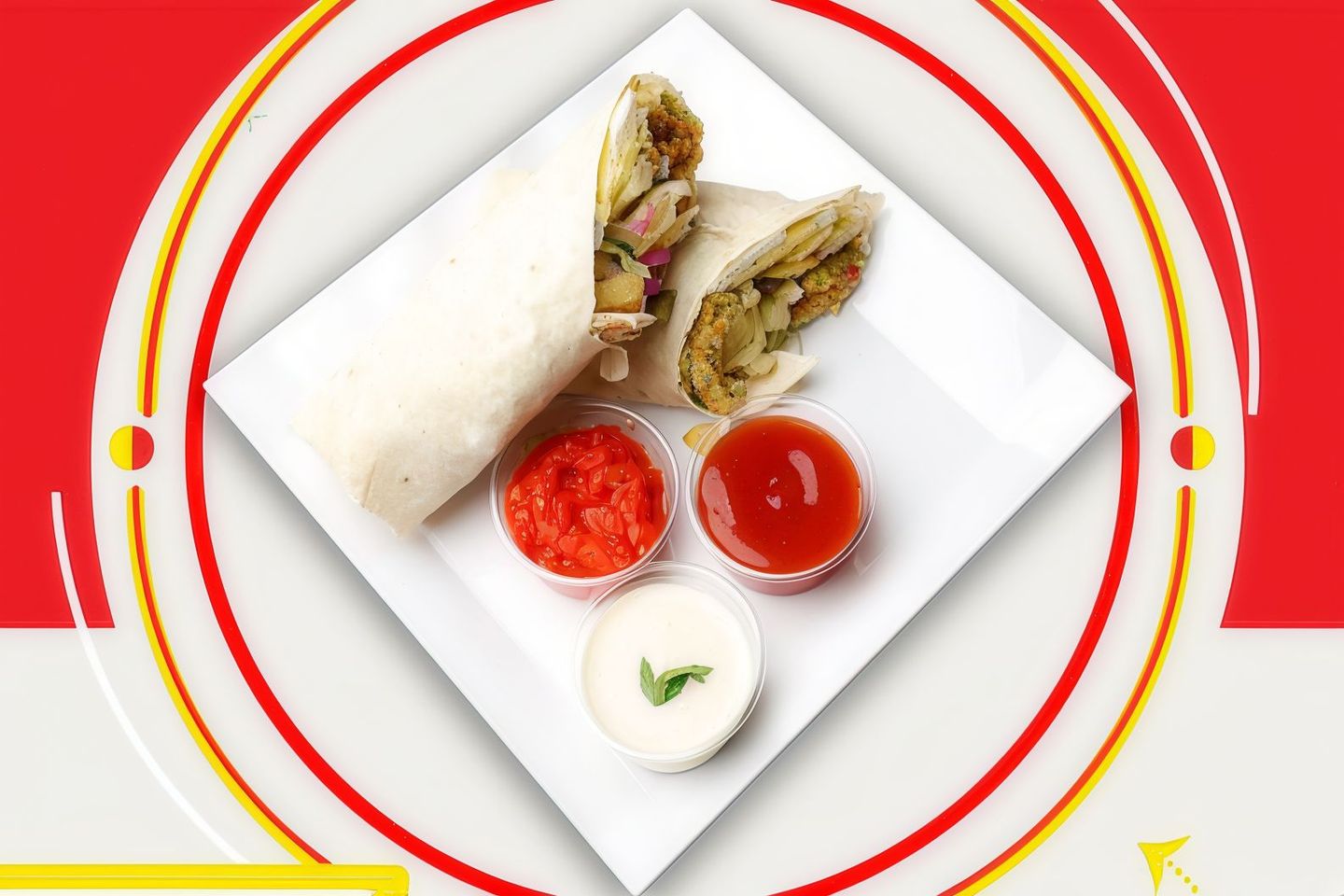 Regular Falafel Sandwich
