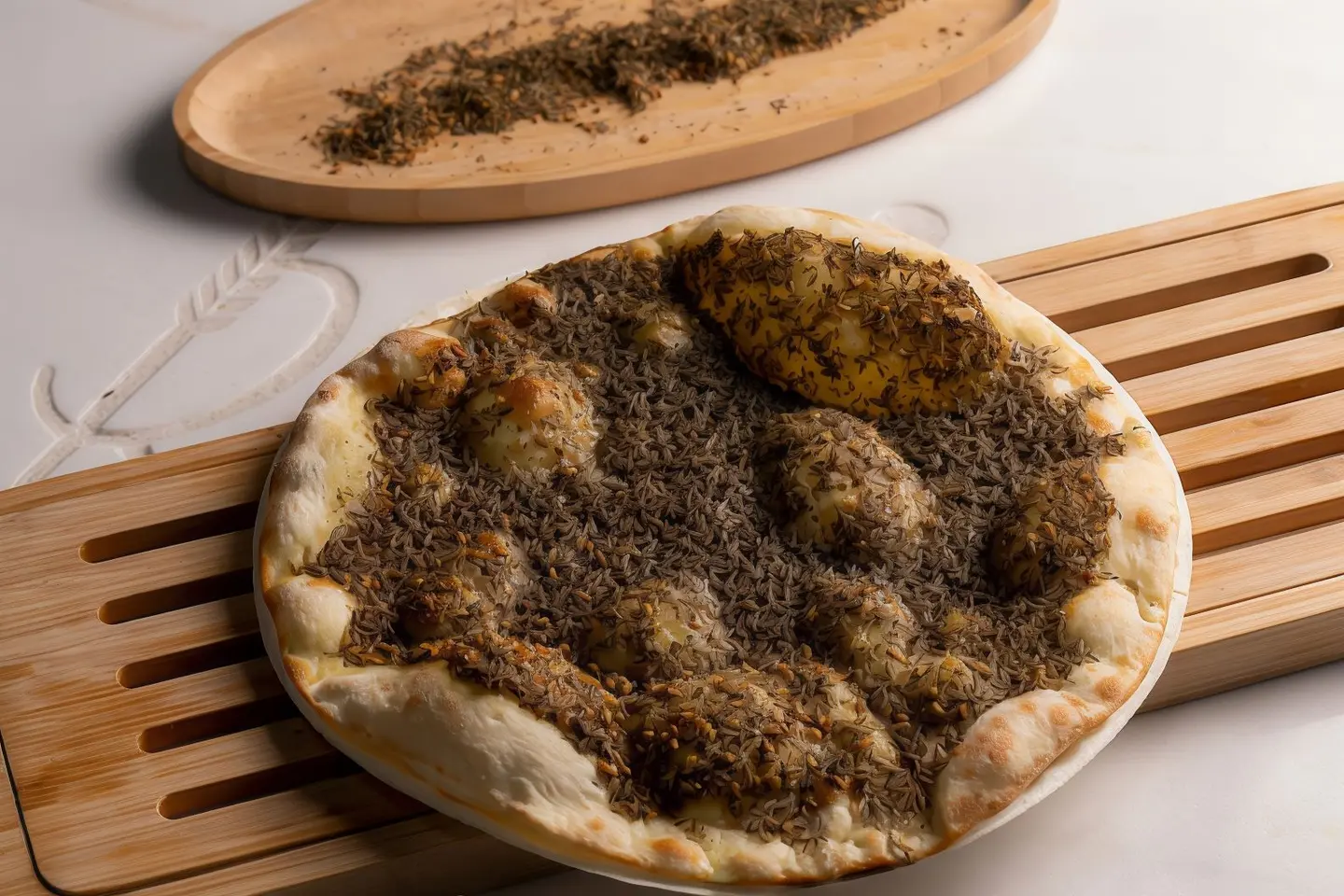 بيتزا زعتر