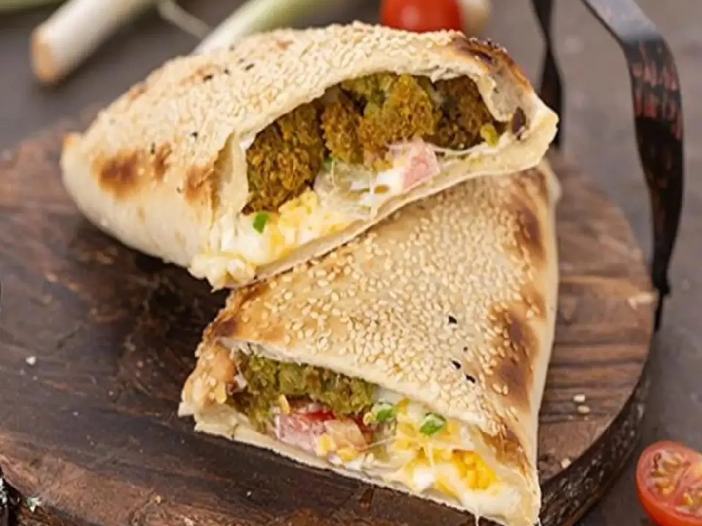 فطيرة الفلافل