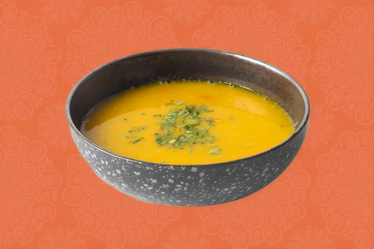 شوربة عدس وخضروات