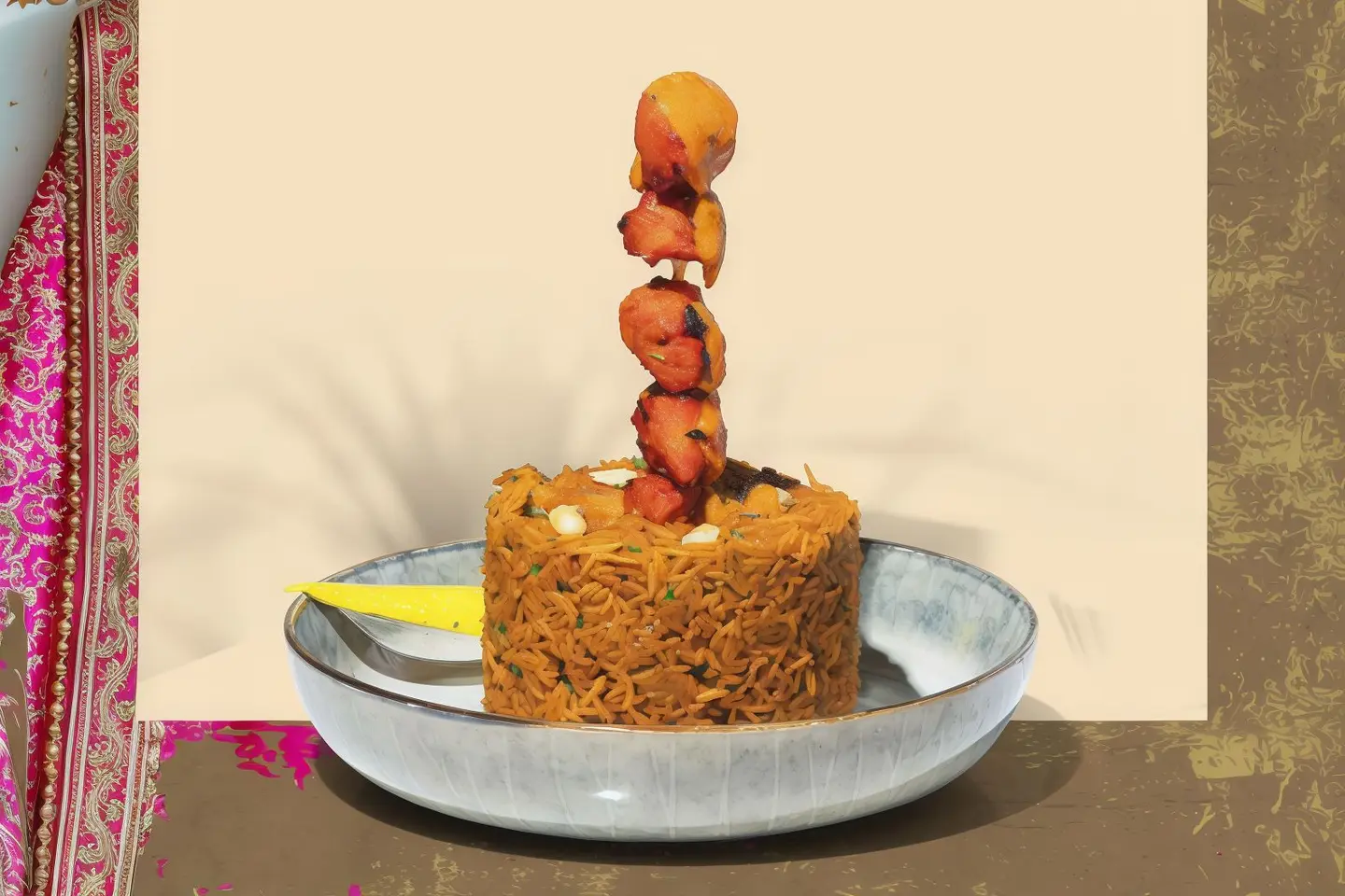 لباب دار برياني