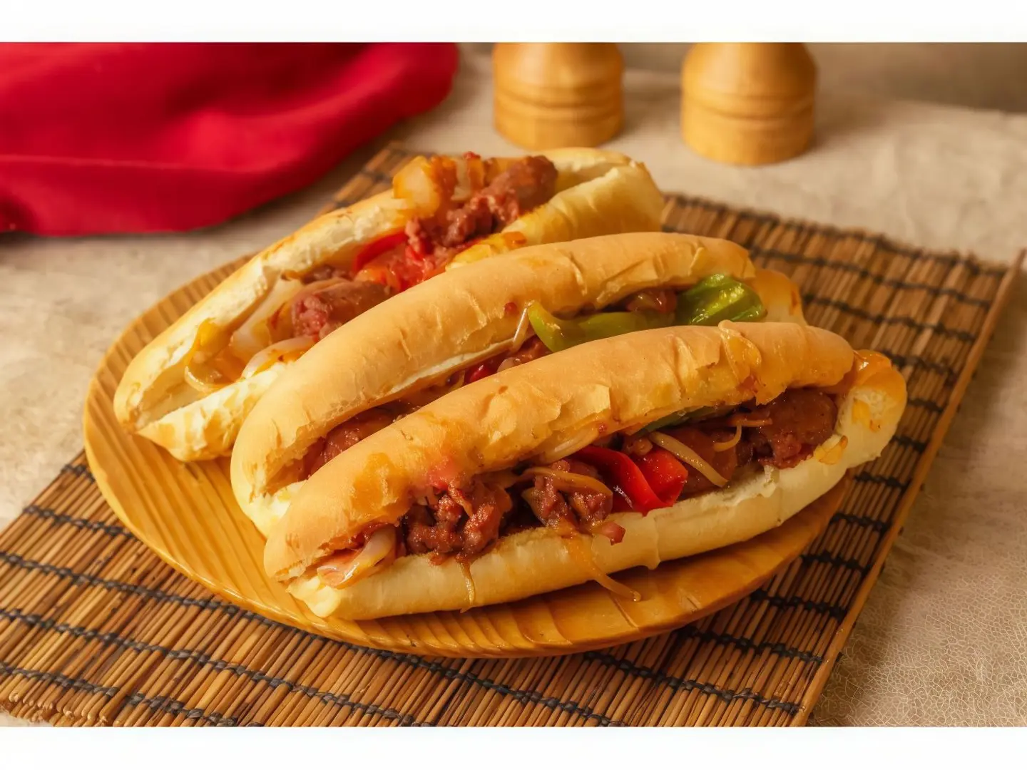 سندويش سجق اسكندراني صامولي