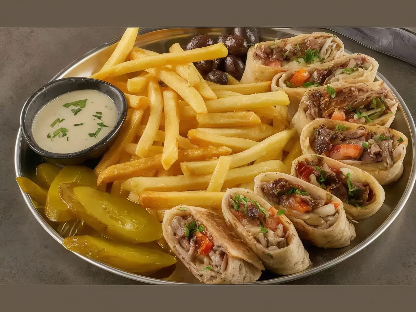 دبل عربي مدخن لحم