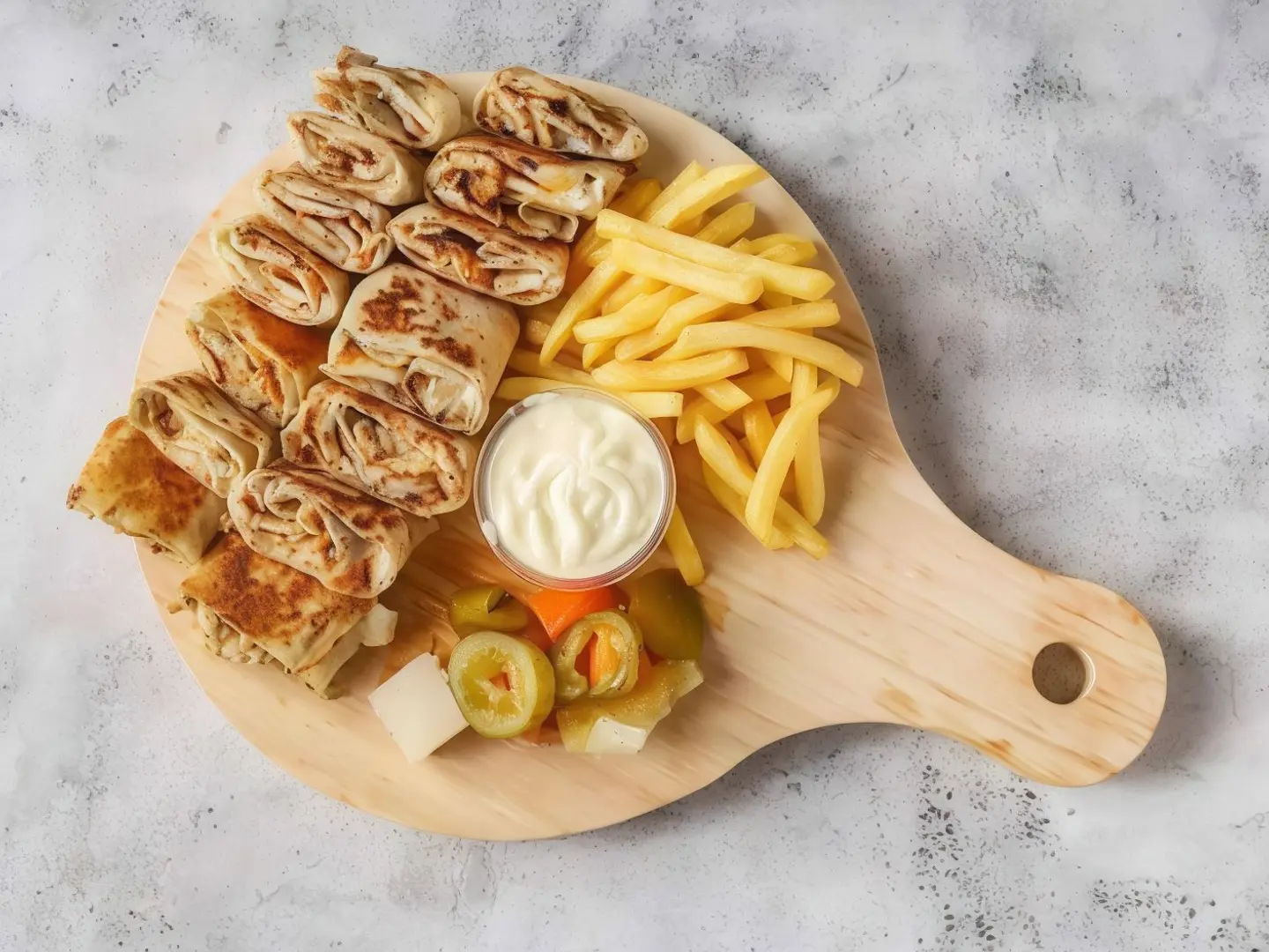 شاورما عربي قرصان