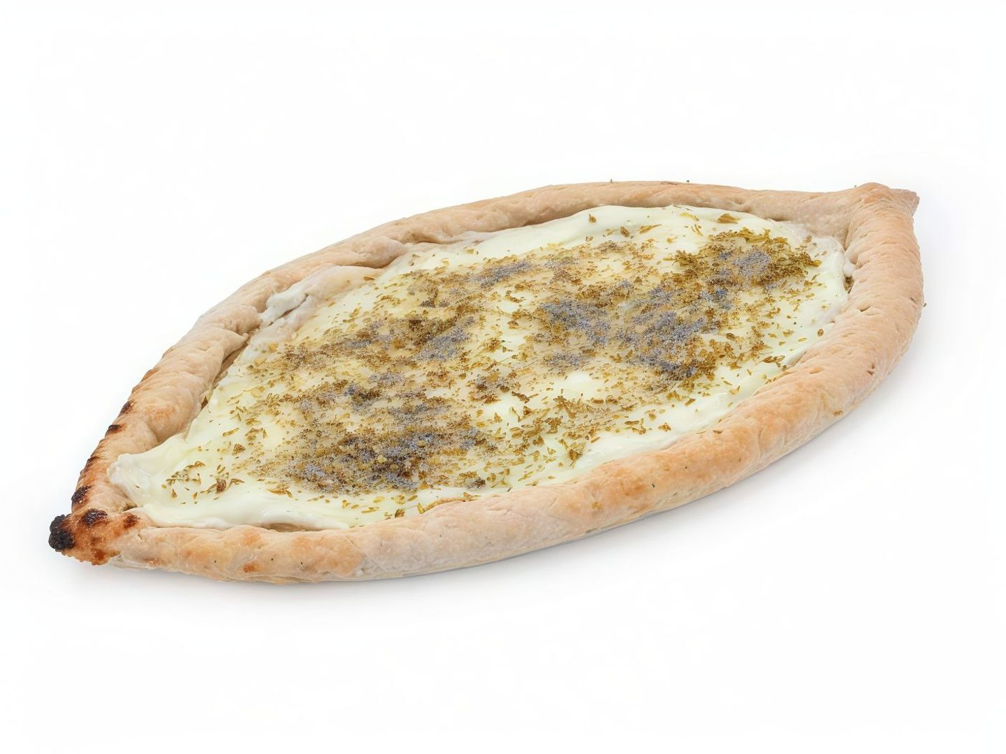 فطيرة زعتر بالجبنة السائلة