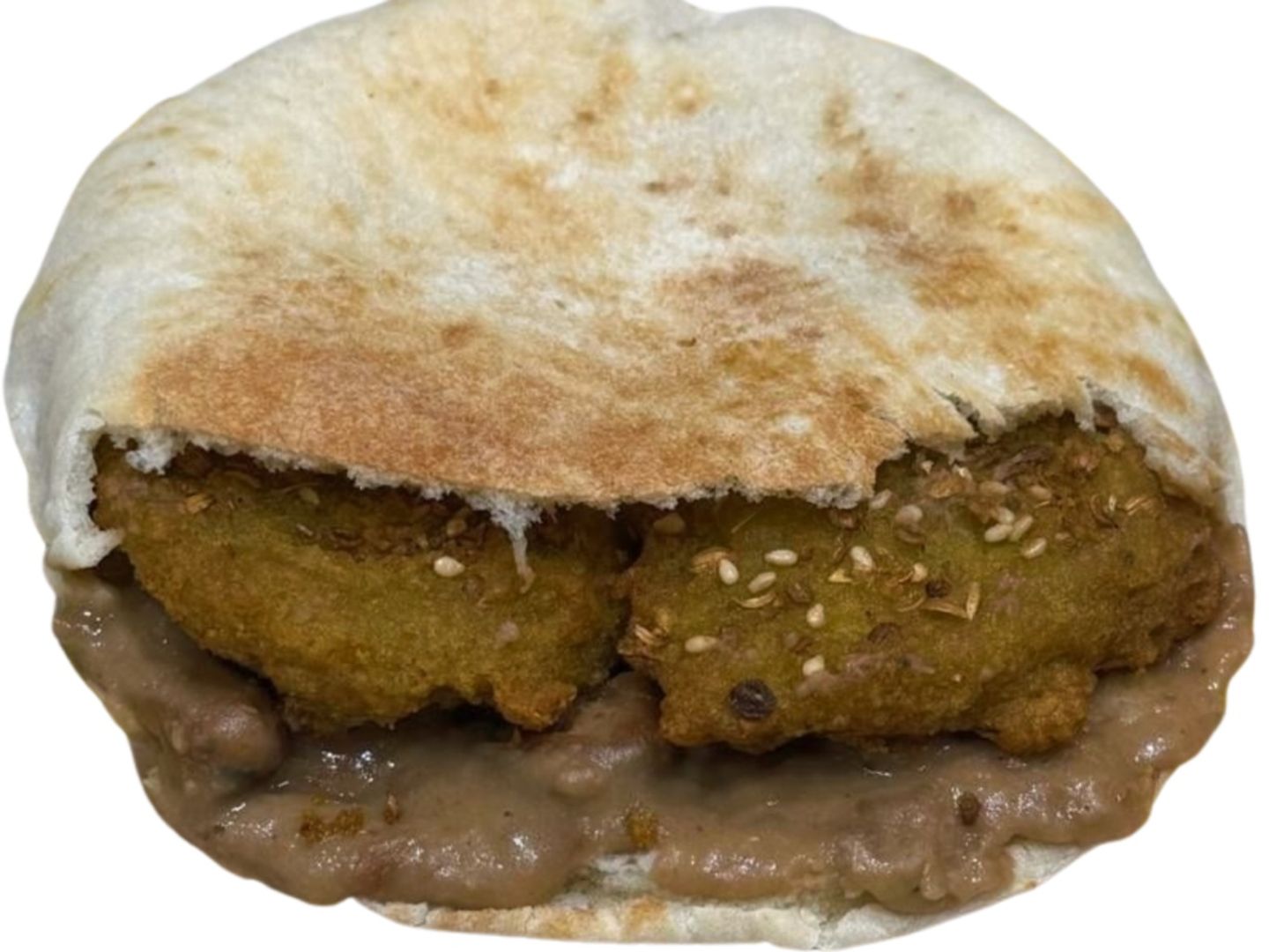 ساندوتش طعمیة علي فول