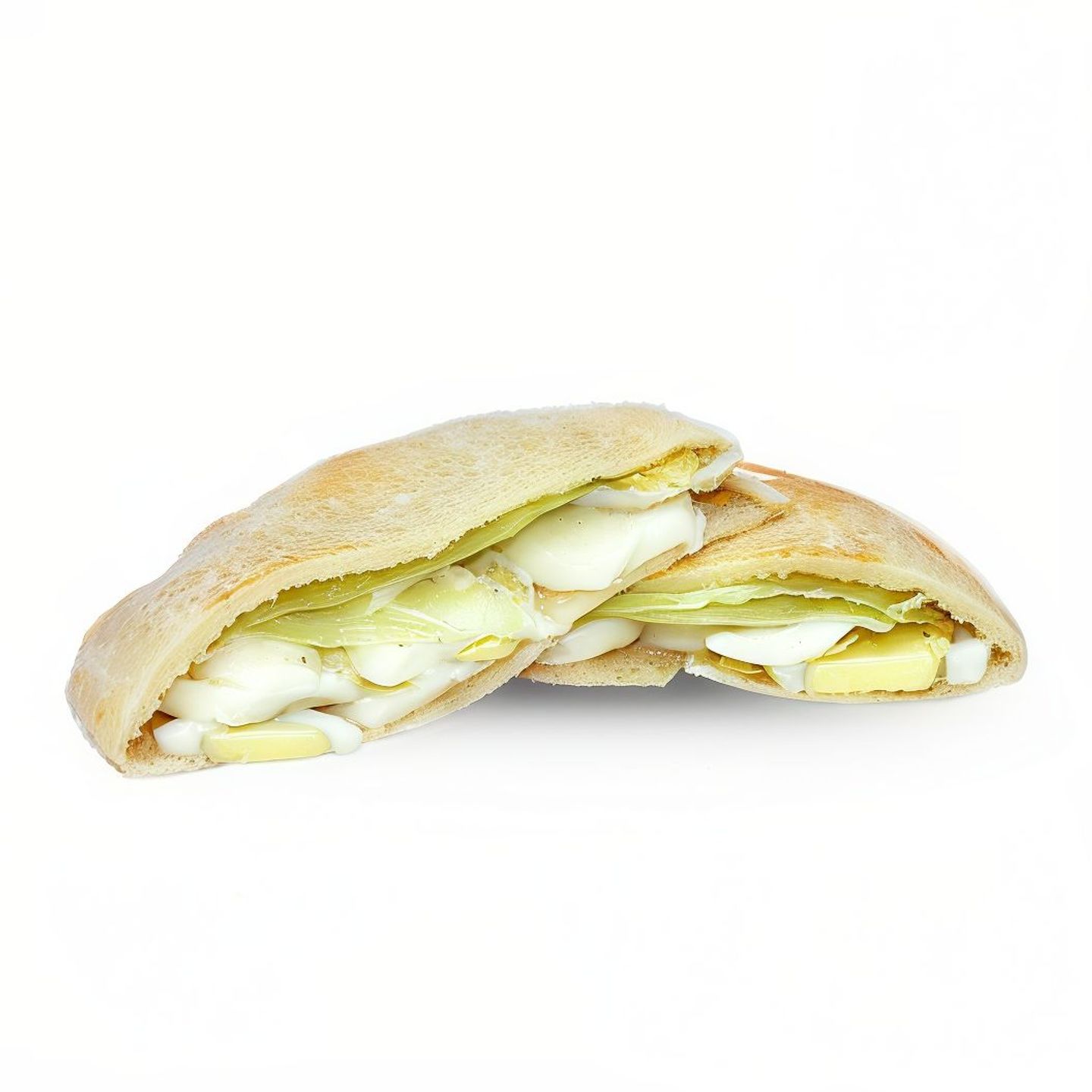 ساندوتش بیض مسلوق