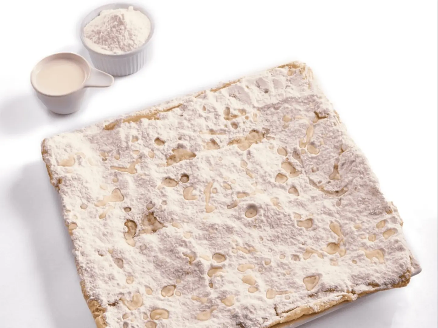 فطیرة بغاشة سكر وحليب