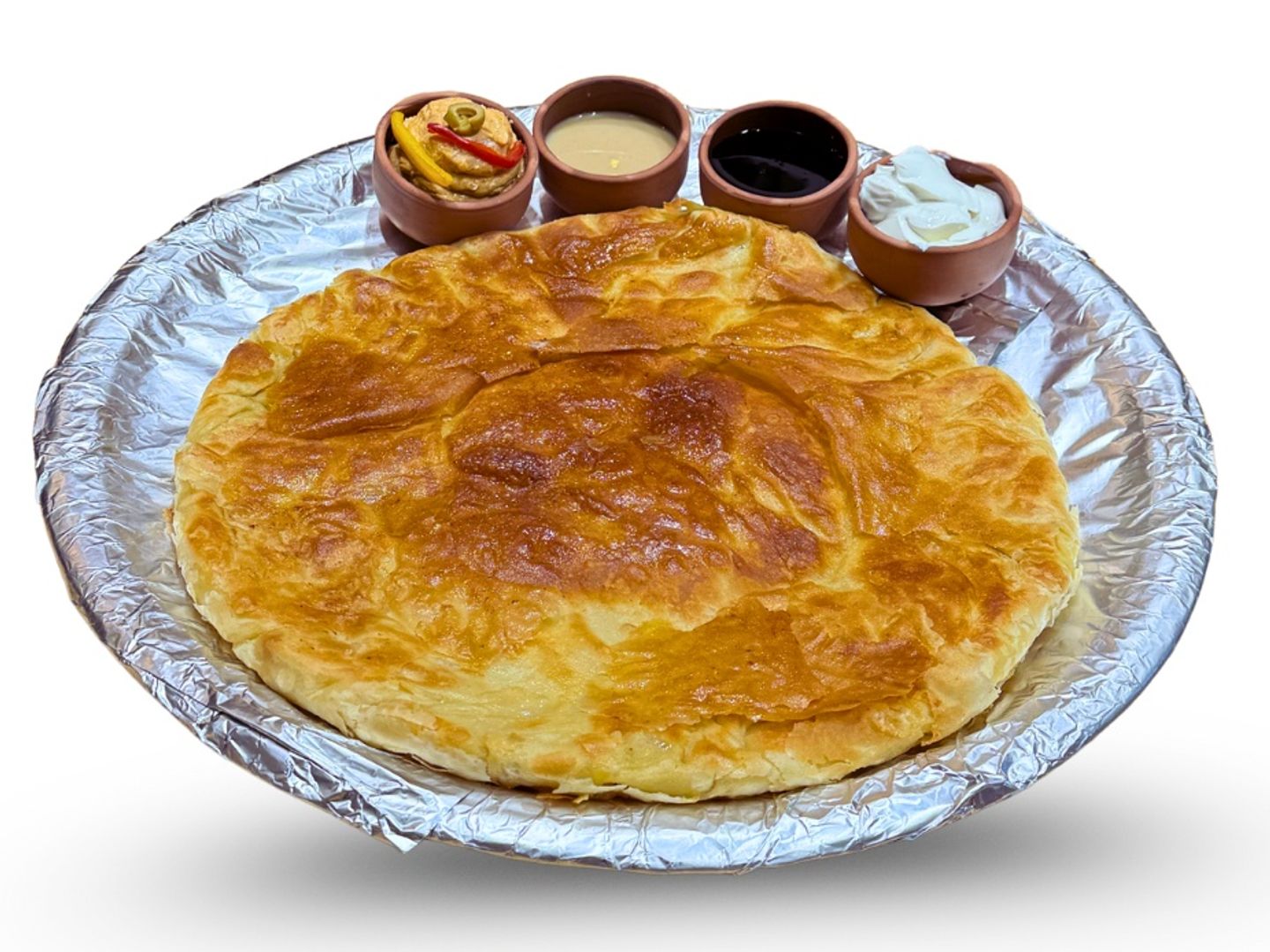 فطیرة مشلتت سادة