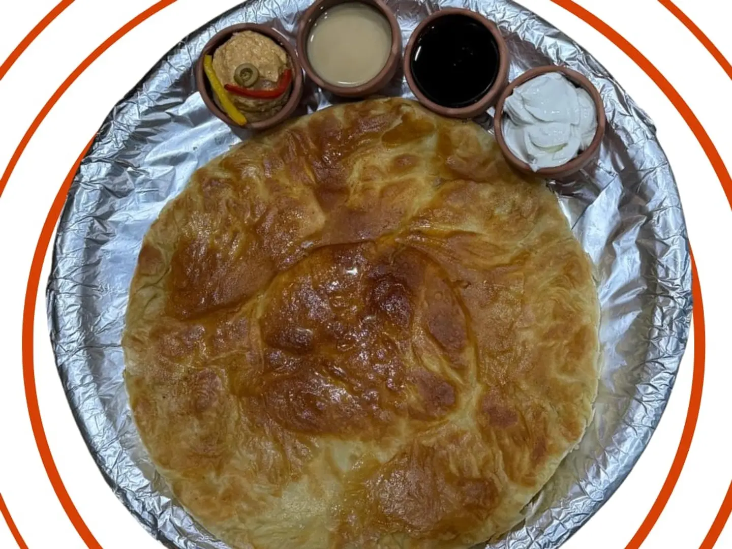 فطيره مشلتت ساده (وسط)