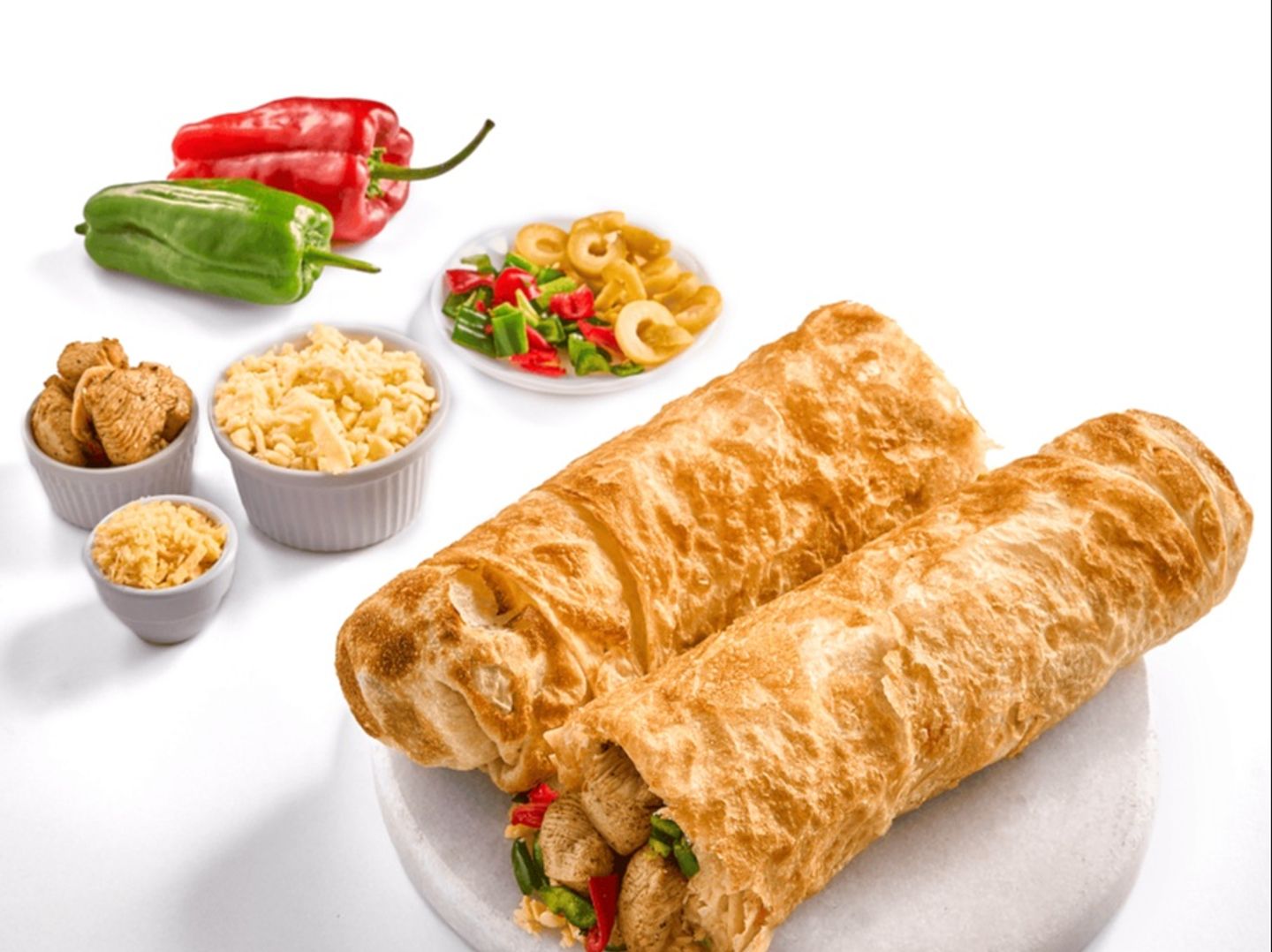 رول دجاج رنش