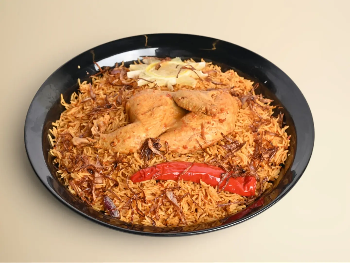 نصف دجاج مضغوط
