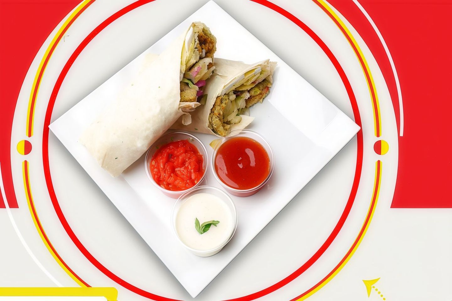 Algawar Falafel Sandwich