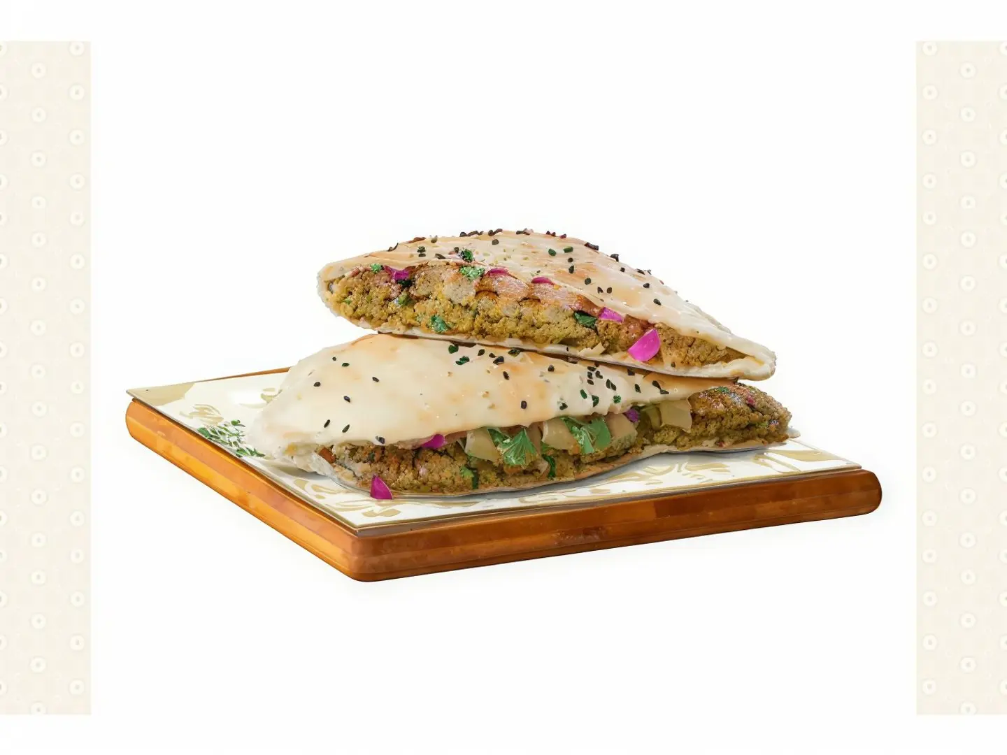 Falafel Cheese Pie