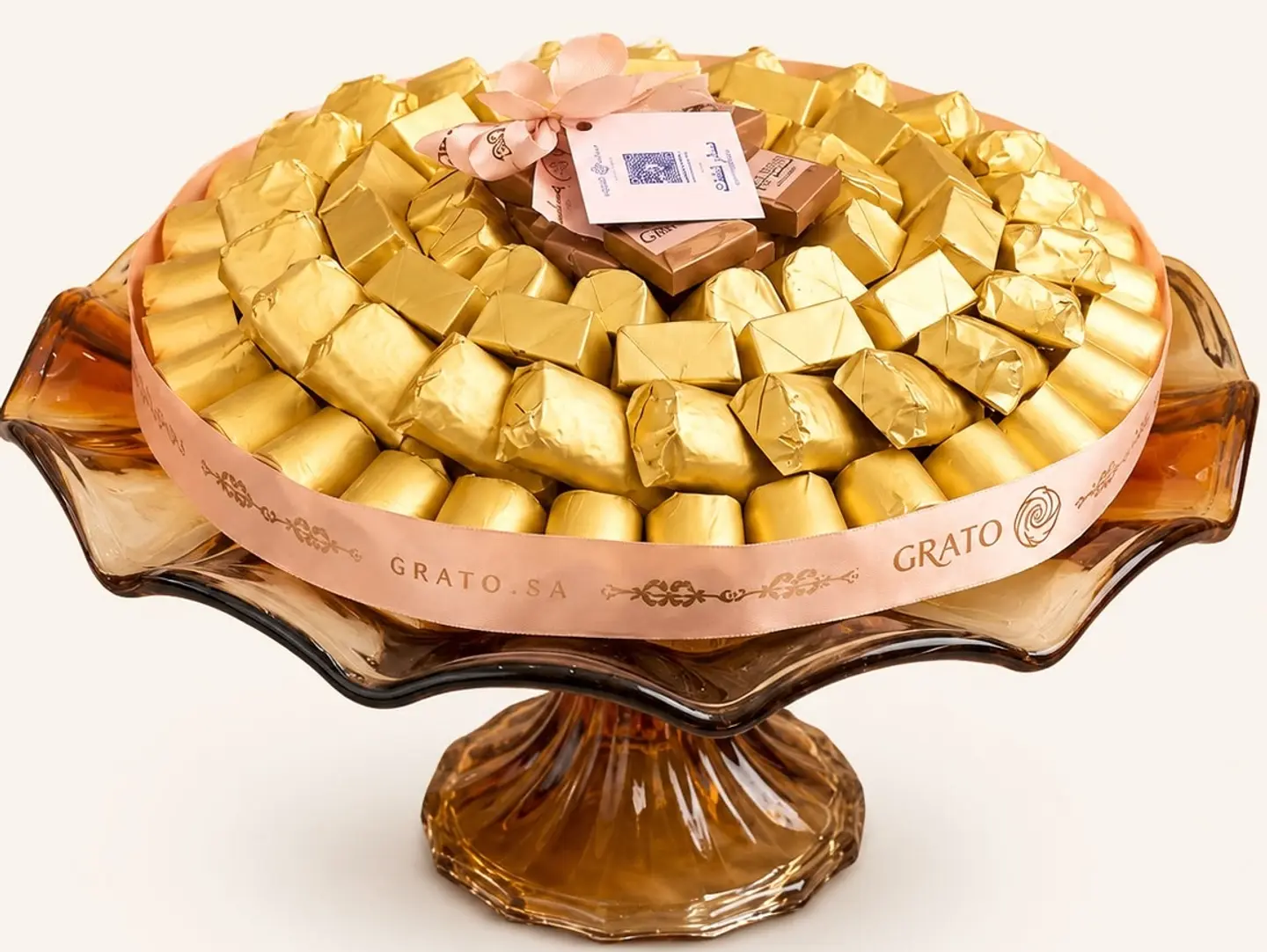 Golden Elegafce   Assorted Belgian Chocolate Tray   1200g