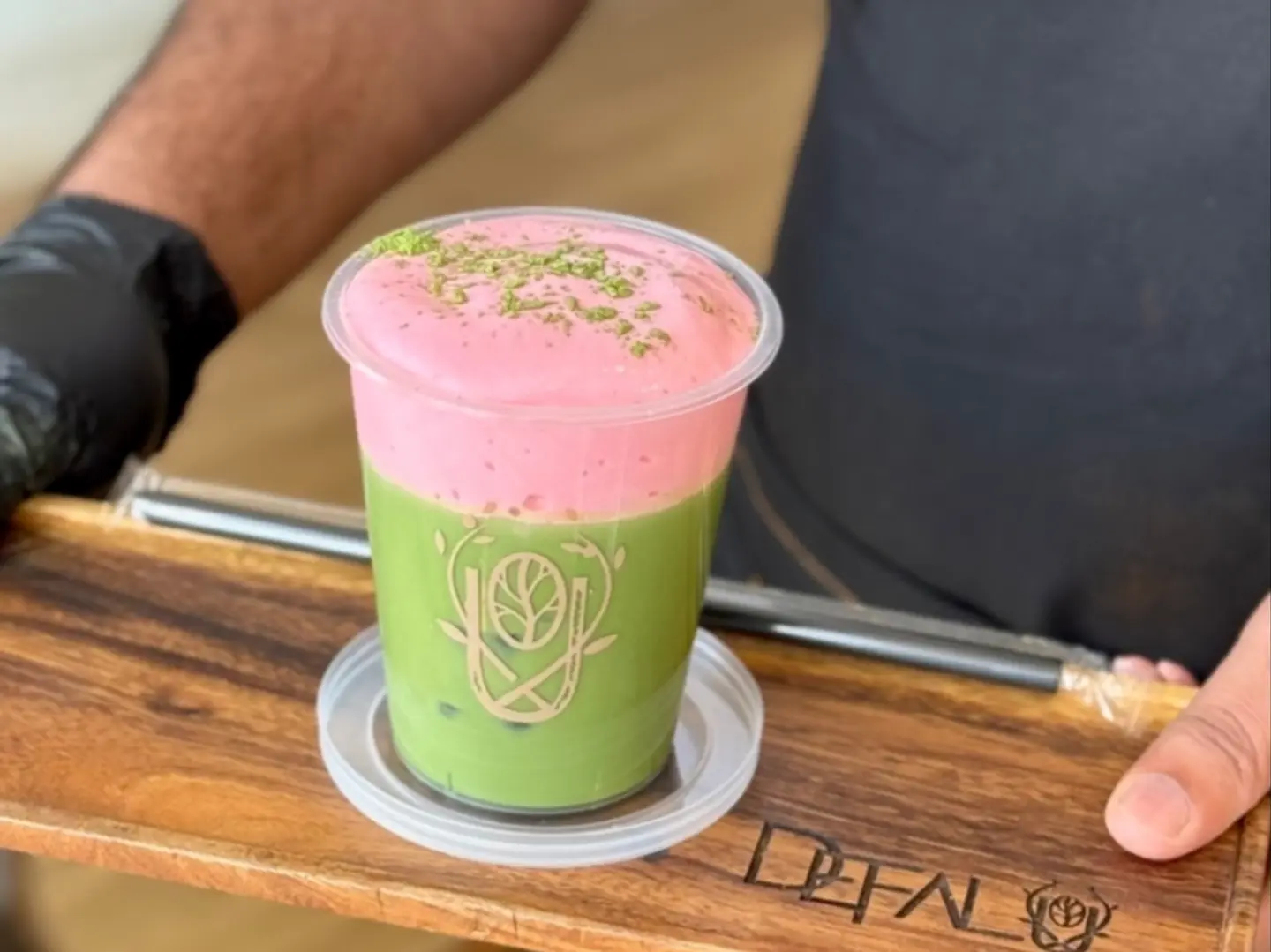 Strawberry Matcha