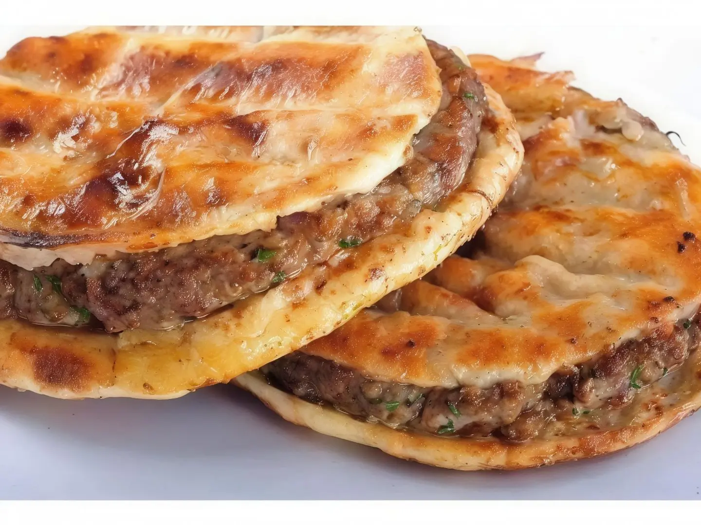 لحم مع سجق على الفحم