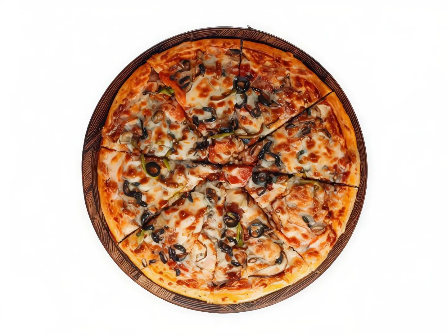 فطيرة ماما سمسمه مكس تشيكن بالخلطه الخاصه حجم كبير