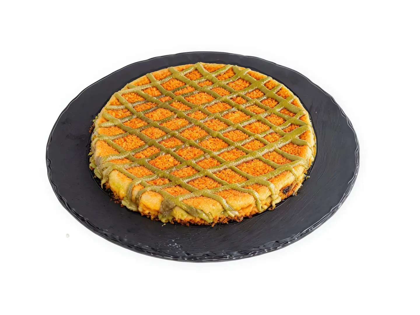 Large Pistachio Kunafa Pie