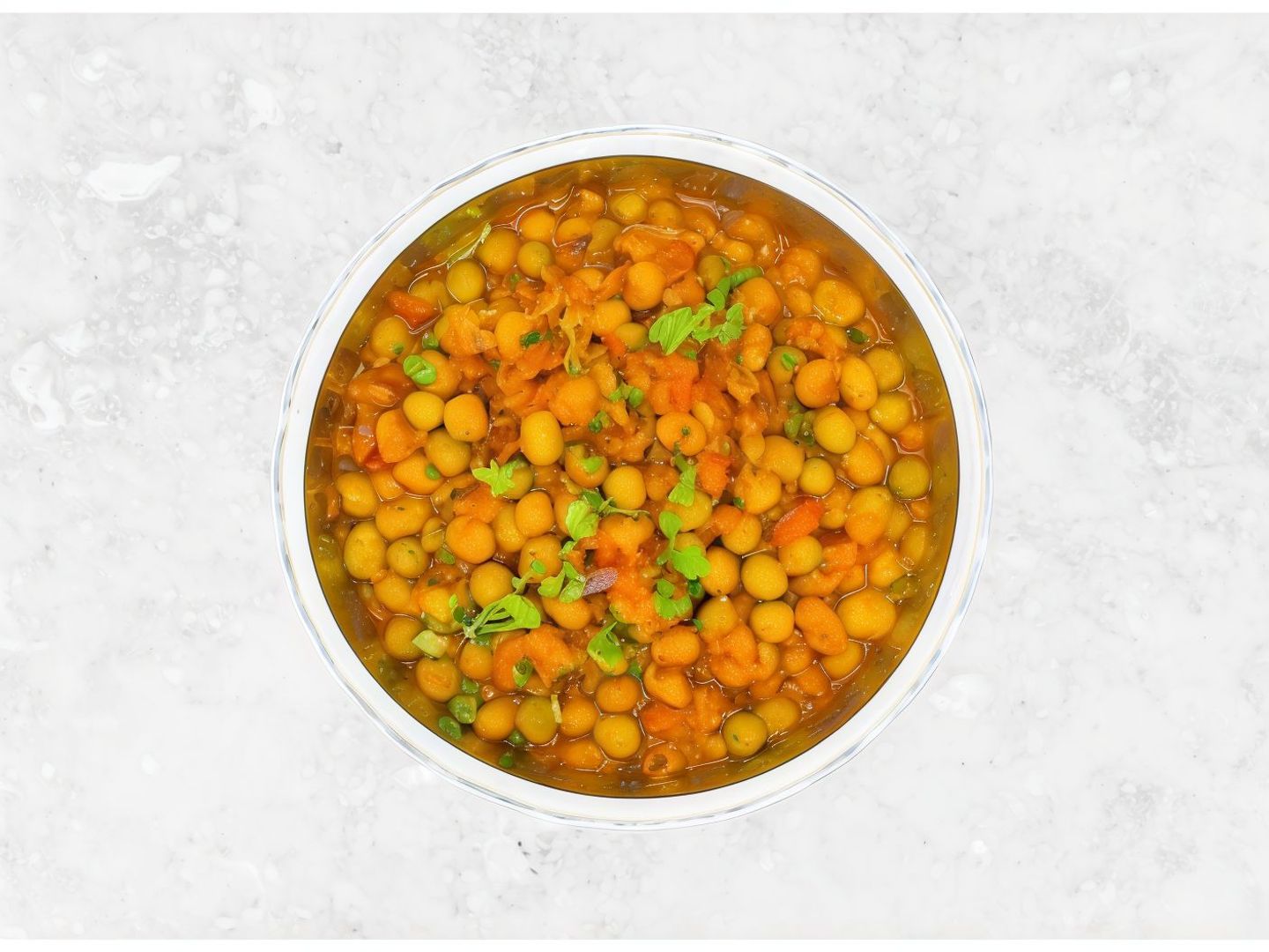 Peas With Eggs
