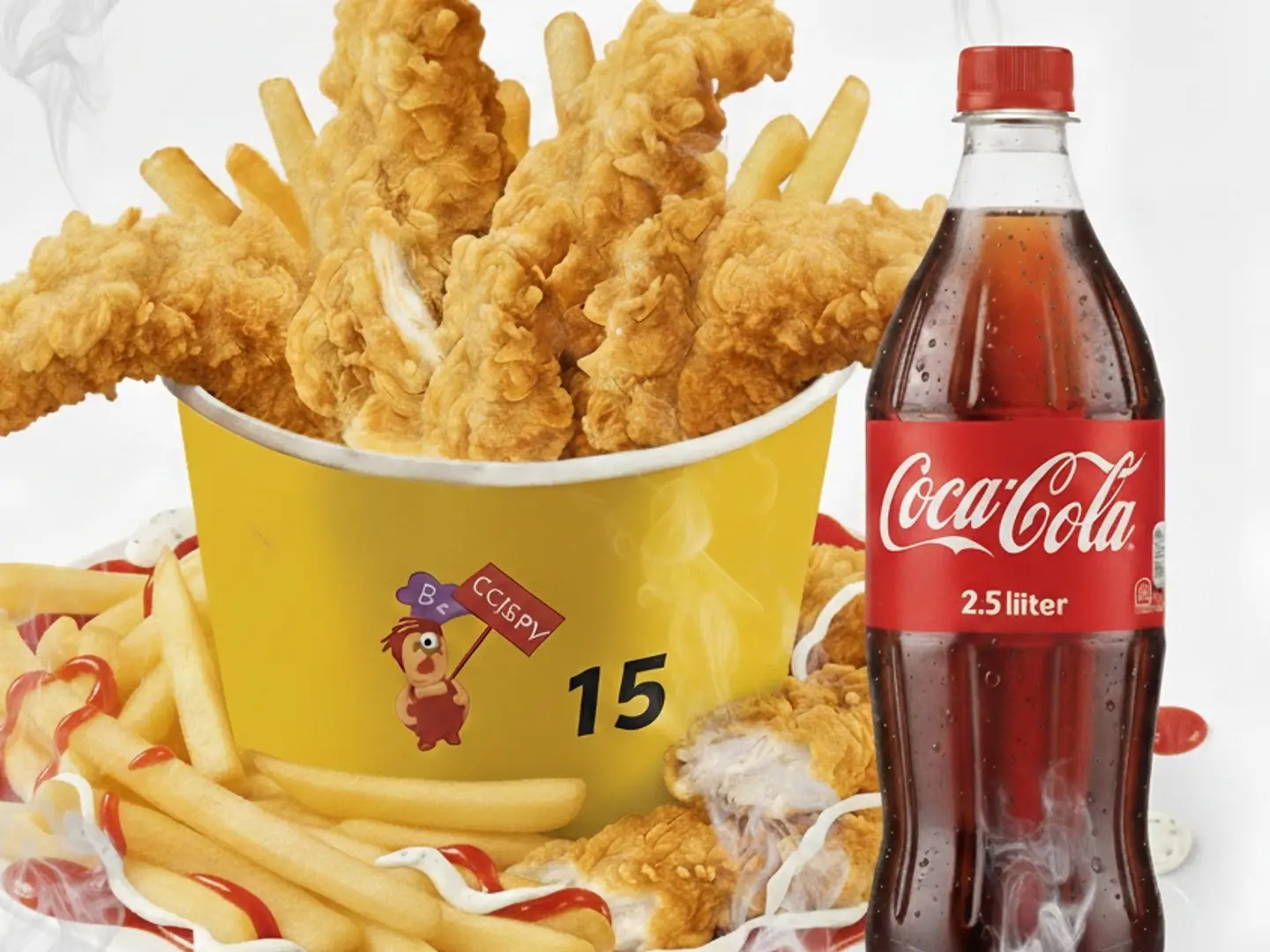 اصابع مقلية مقرمشة ١٥ قطعة