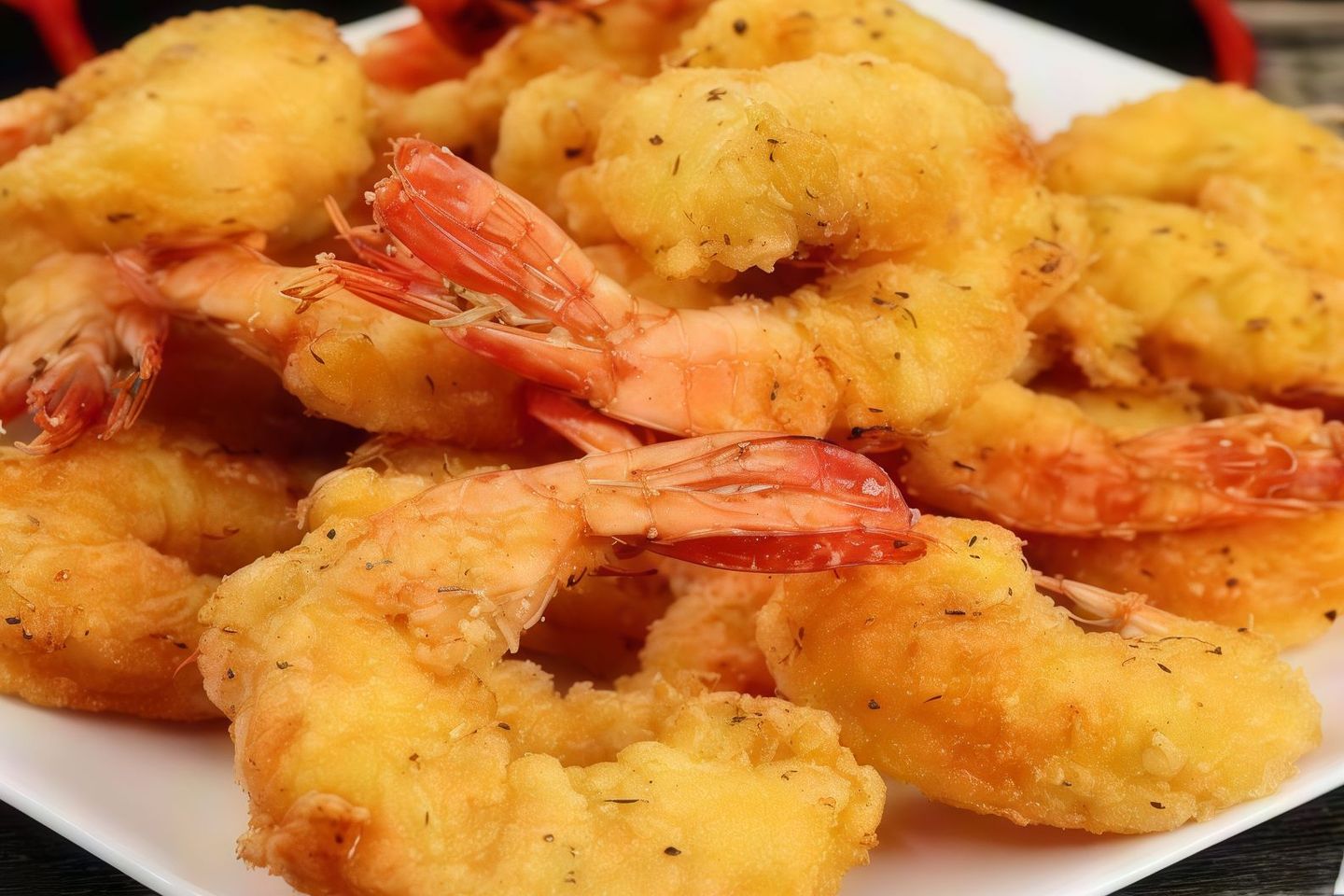 Fried Crispy Shrimps