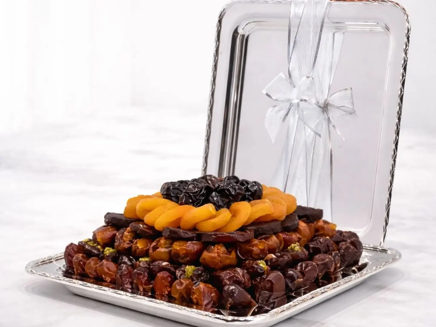 Square Silver Tray Medium