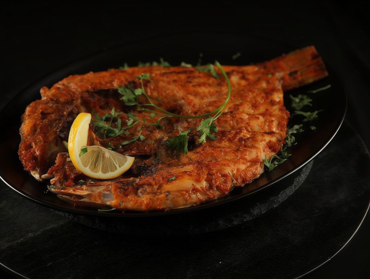 سمك فيليه مشوي