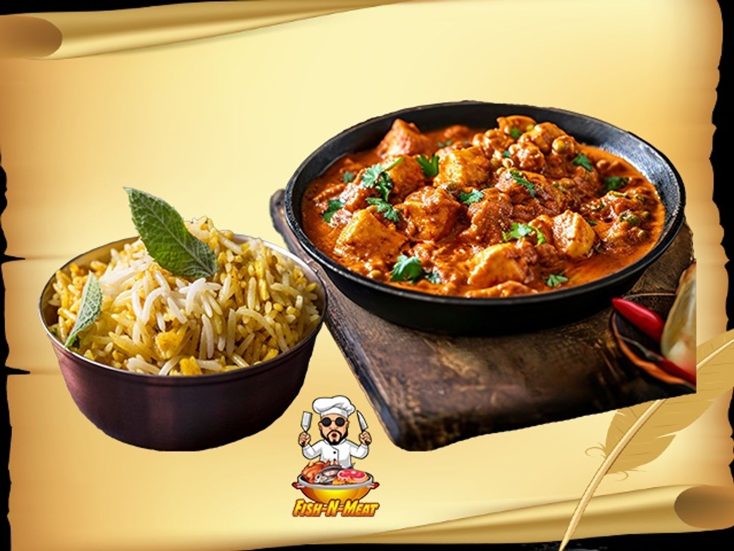Chicken Sizzling Karahi - Without Rice