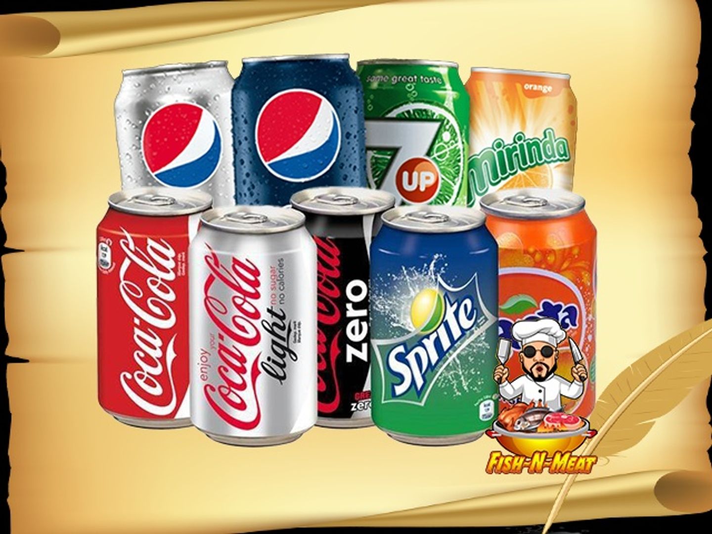 Soft Drinks Cans 360 M L - Pepsi