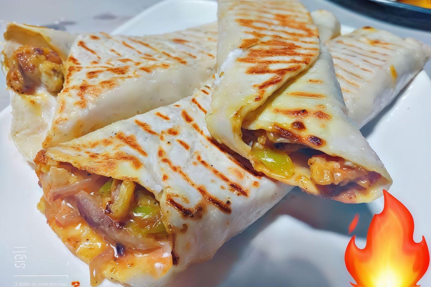 Grilled Chicken Tortilla With Cheese