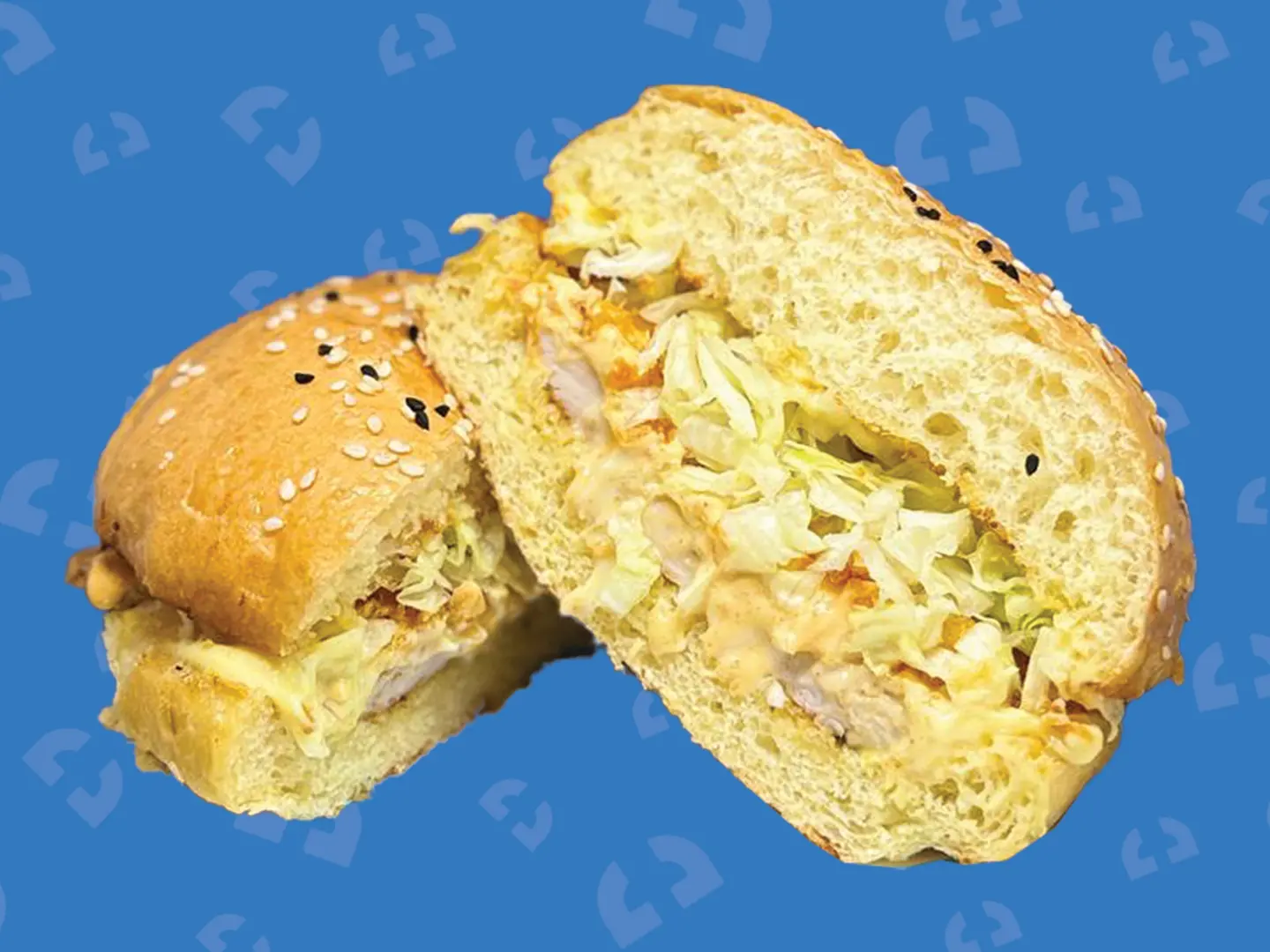 برجر دجاج مشوي