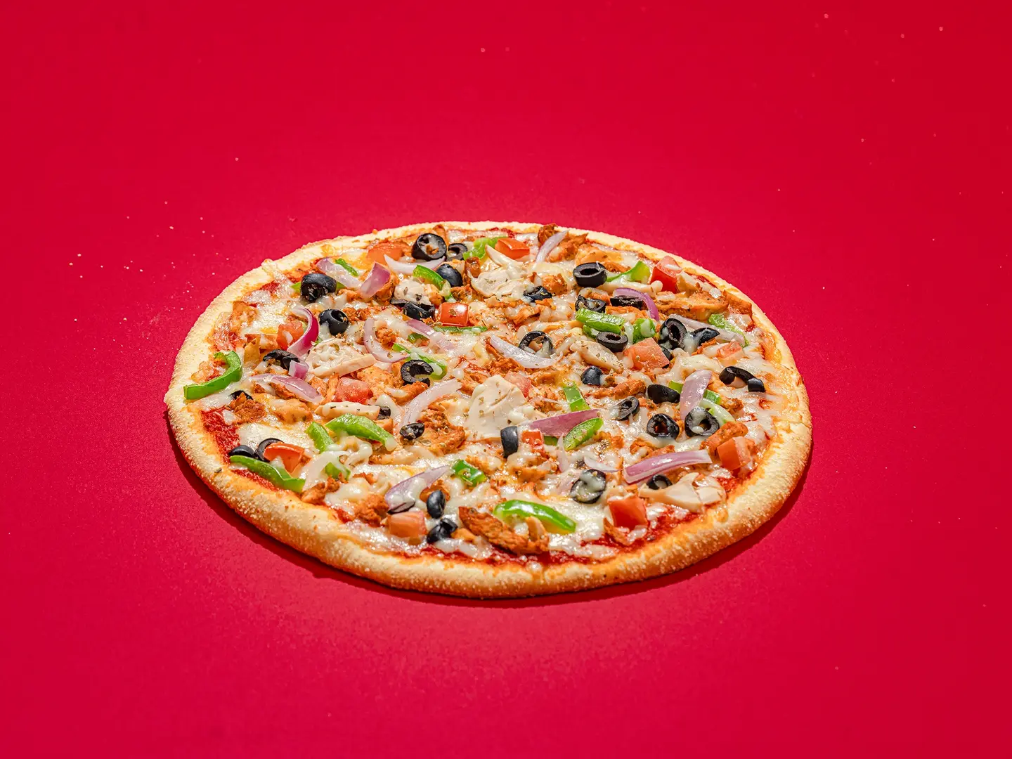 Mix Chicken Vegitables Pizza Large