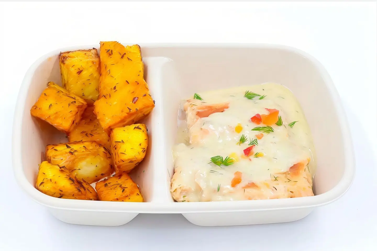 Salmon With Lemon And Dill Sauce