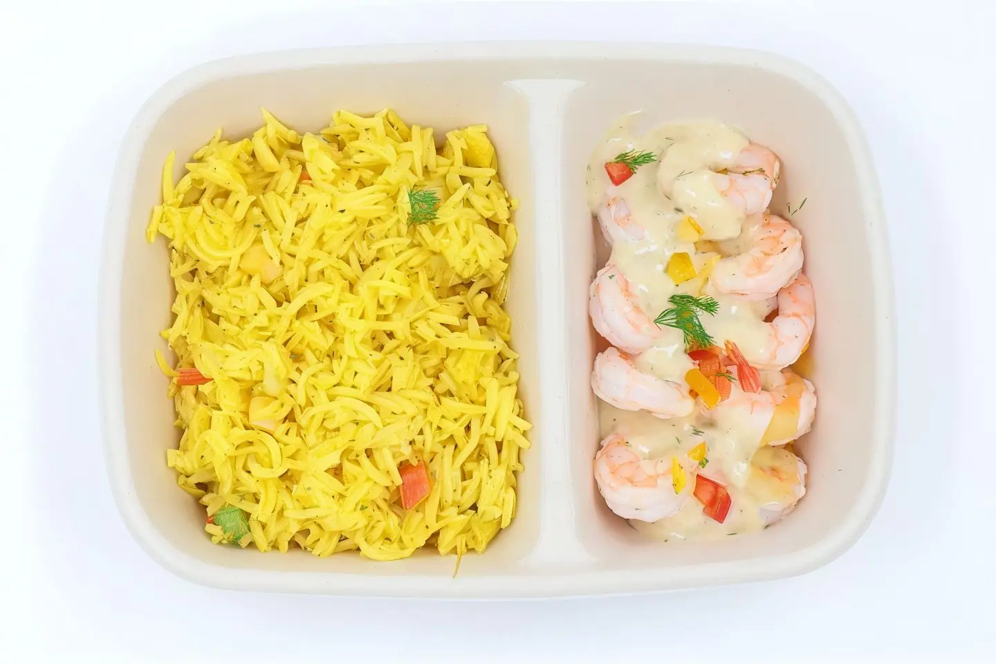 Shrimp With Lemon And Dill Sauce
