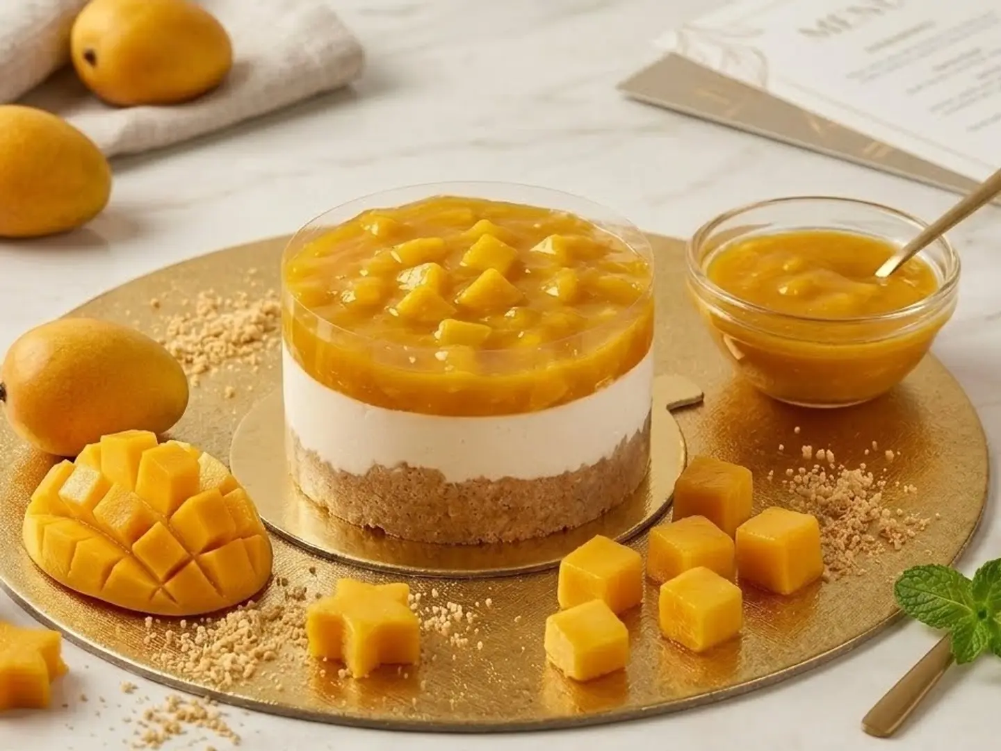 Mango Cheesecake